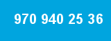 970 940 25 36 970 940 25 36